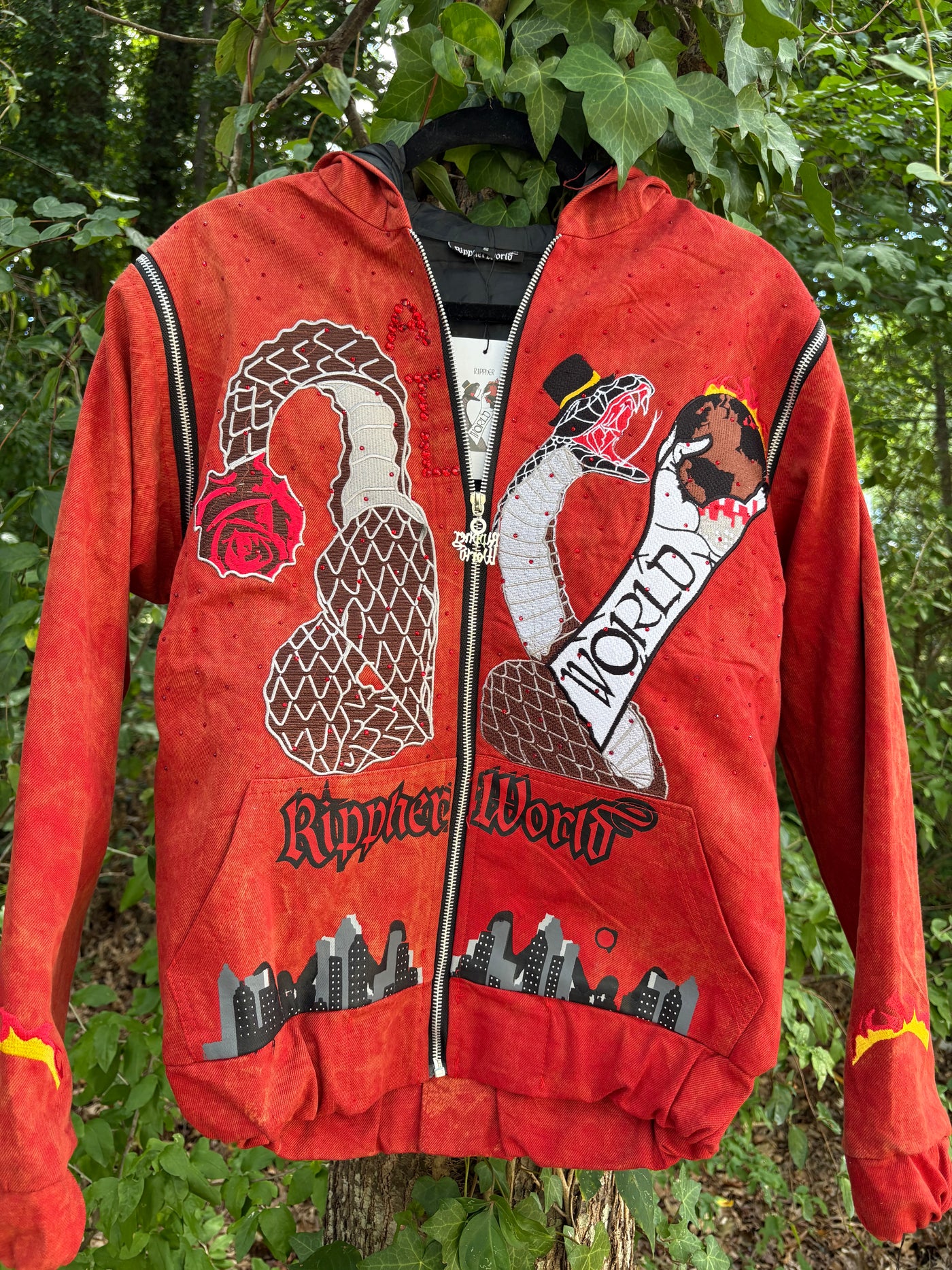 Red Rippherworld Jacket
