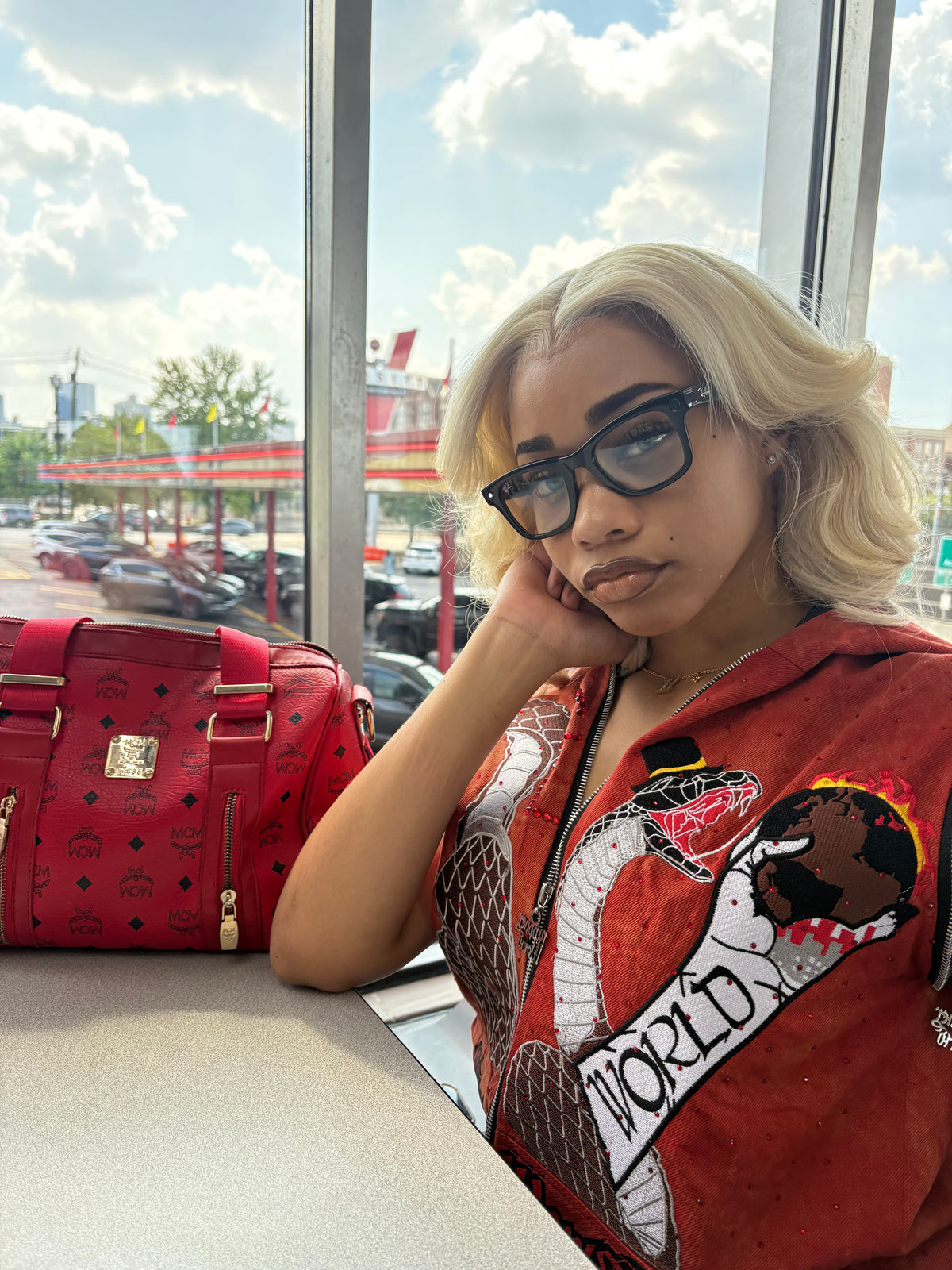 Red Rippherworld Jacket