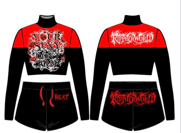 Cherry Black Rippherworld crop set