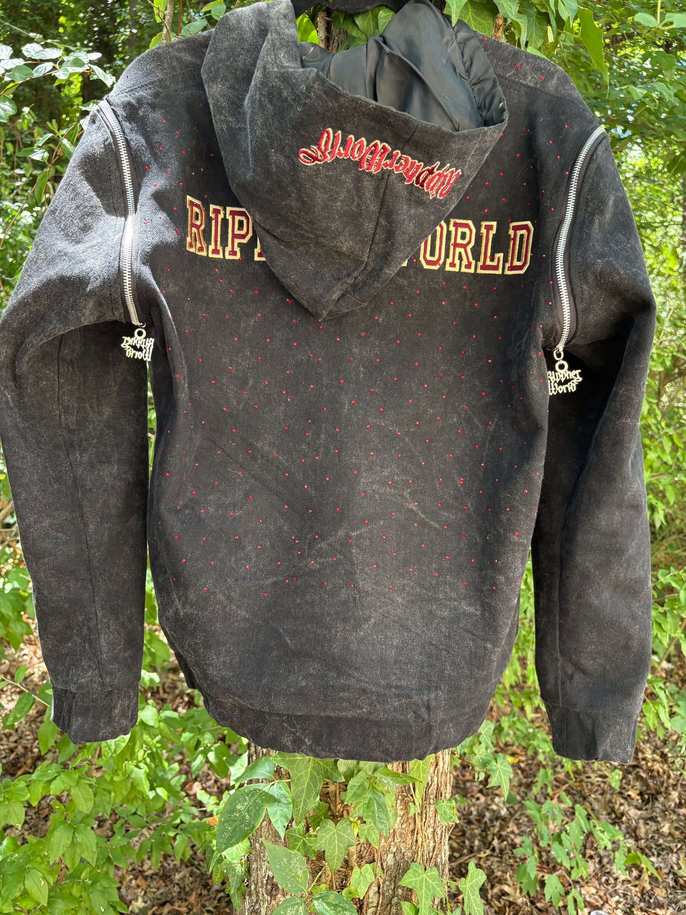 Black Rippherworld denim jackets