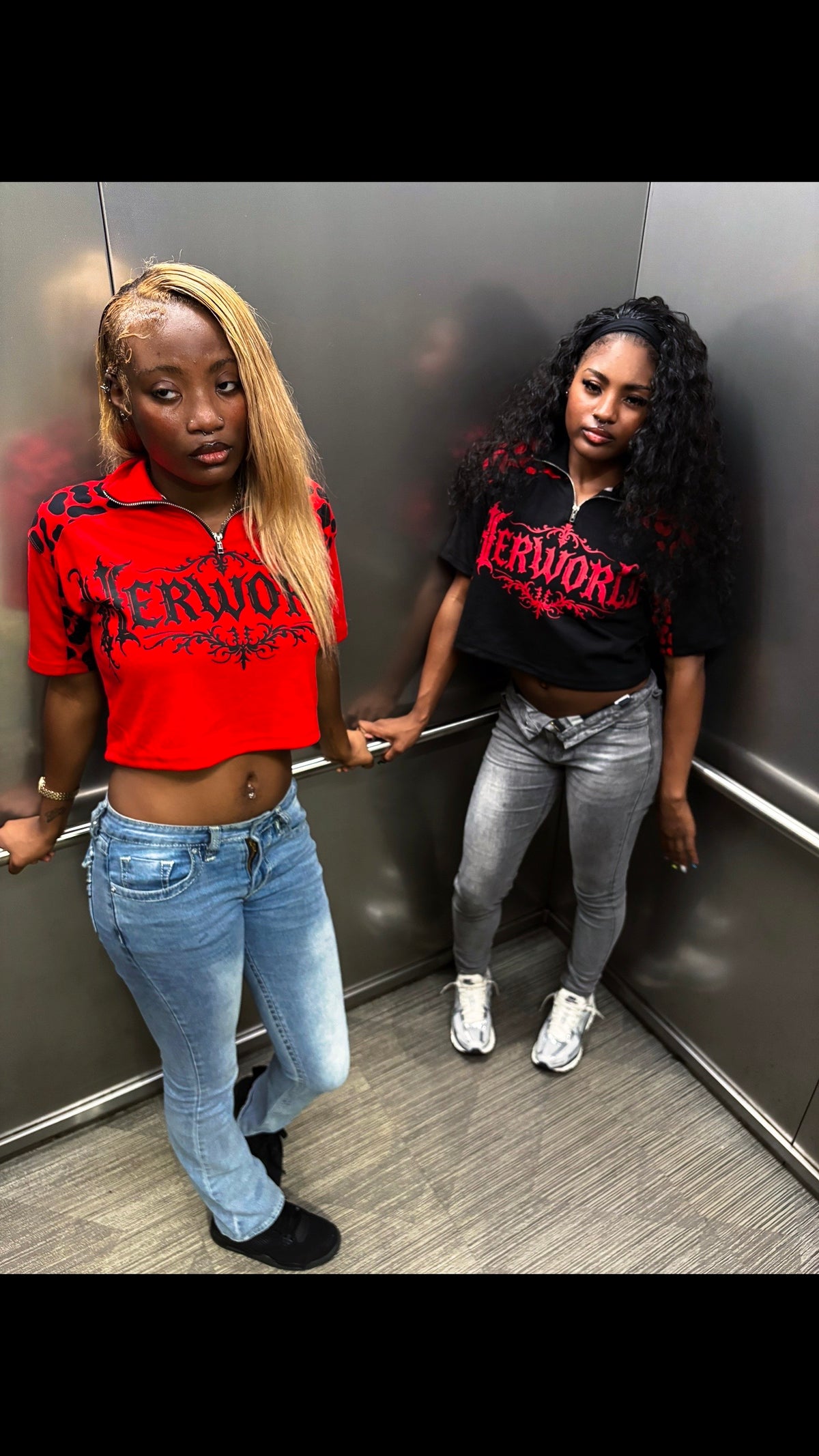 Rippherworld Cropped Polo Shirt