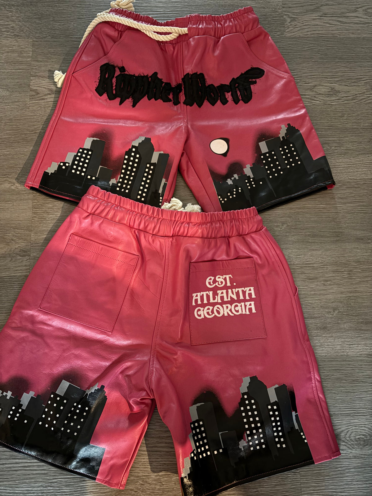 Rippherworld leather shorts